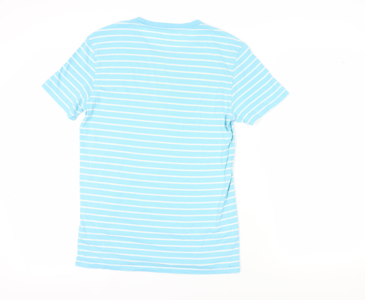 Gap Blue Striped Short Sleeve T-Shirt, Size S