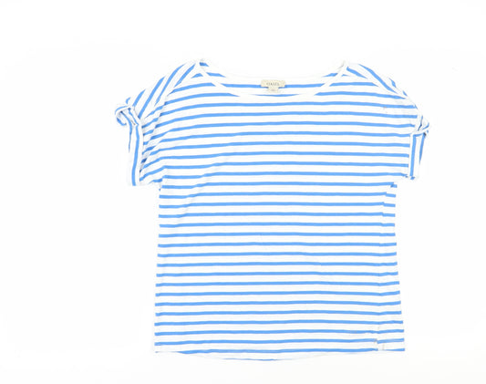 Oasis Women Striped T-Shirt, M, Casual Summer Style