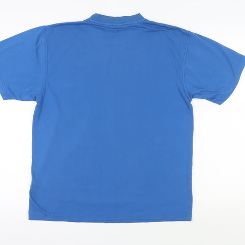 Le Coq Sportif Men's Blue XL Crew Neck T-Shirt