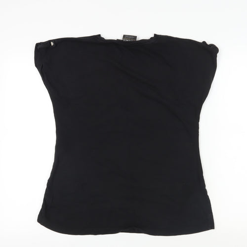 Guinness Women's Black Cotton T-Shirt, Size 16