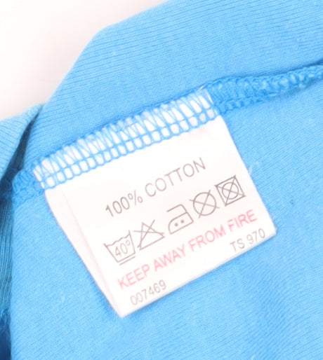 White Stuff Blue Women's V-Neck Tank Top Size 14 Casual