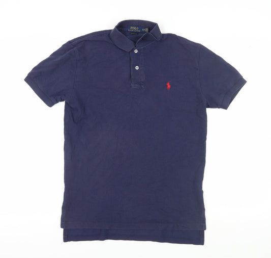 Ralph Lauren Men's Blue Polo Shirt, Size S, Classic Fit