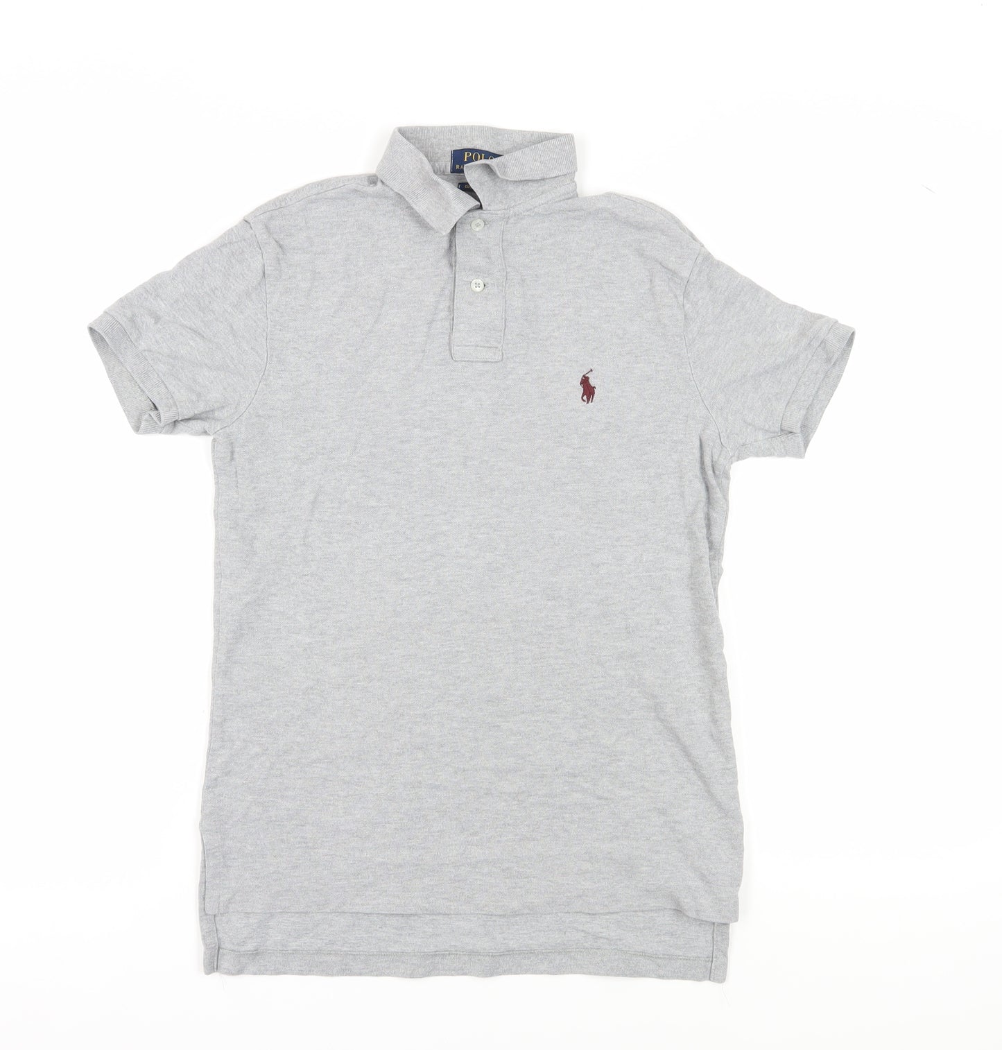 Ralph Lauren Men's Grey XS Polo Shirt Slim Fit