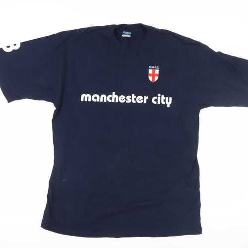 Manchester City Men's Blue L Sports T-Shirt