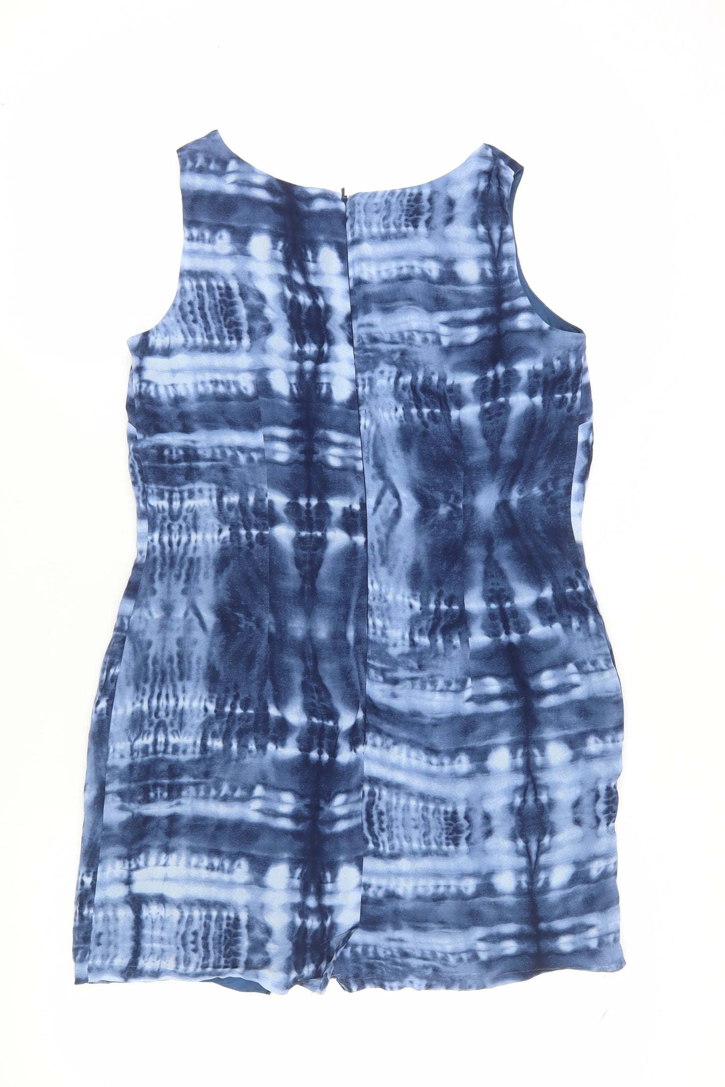 Annabelle London Blue Tie Dye Sleeveless Women's Shift Dress