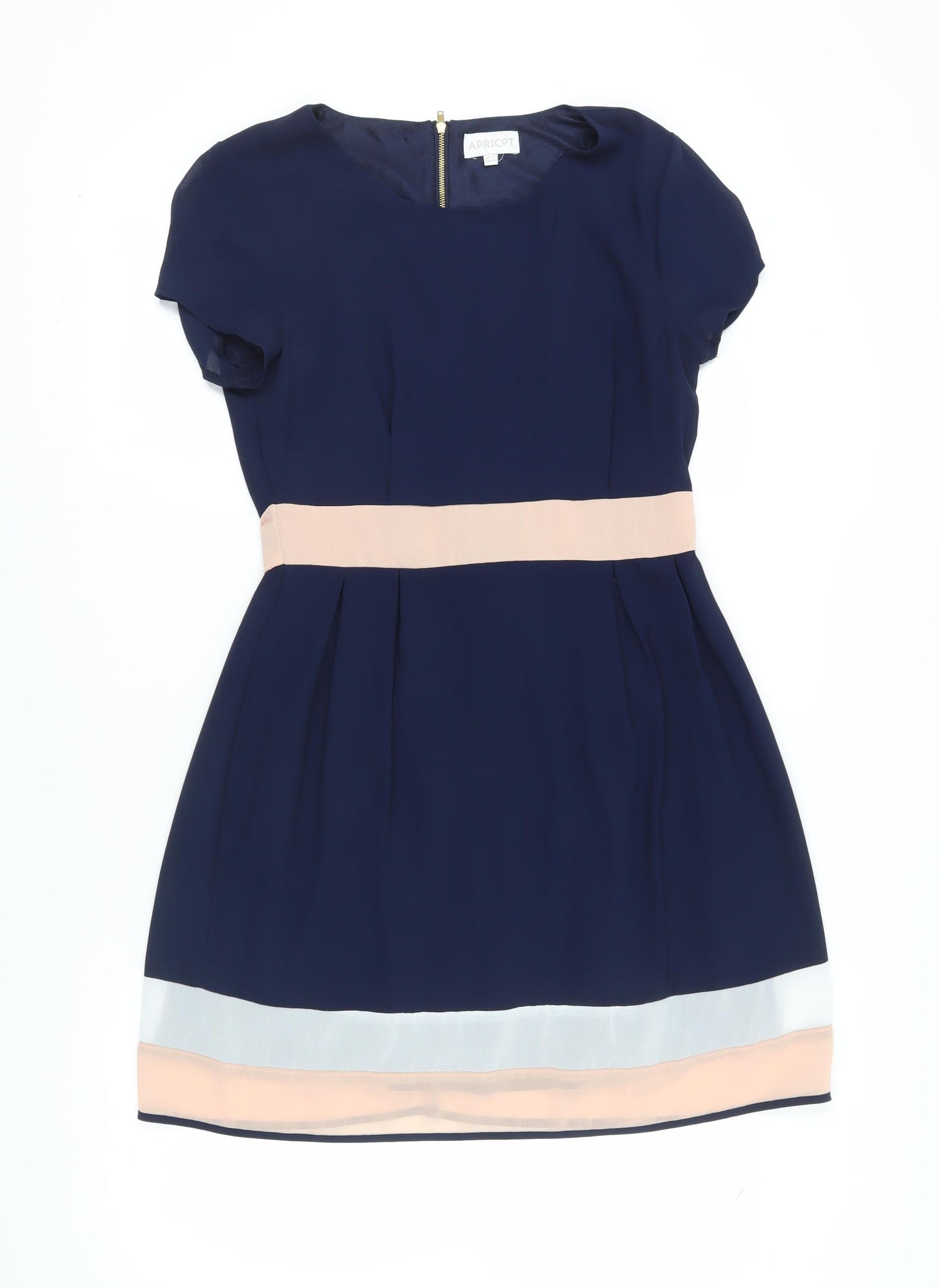 Apricot Women's Blue Short Sleeve Dress