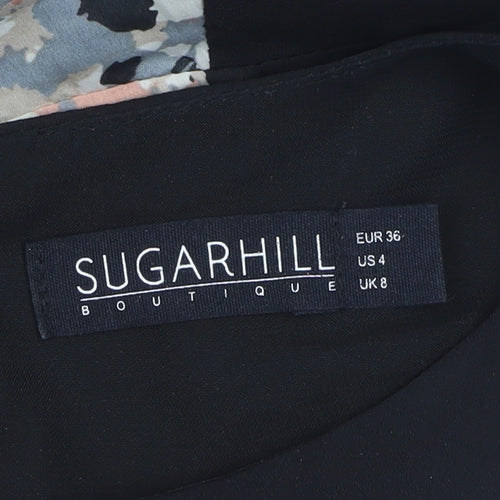 Sugarhill Women's Multicoloured Fit & Flare Dress, Size 8