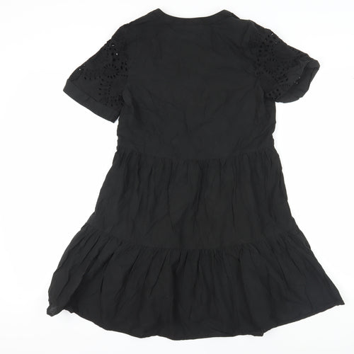 Red Herring Women's Black A-Line Dress Size 8
