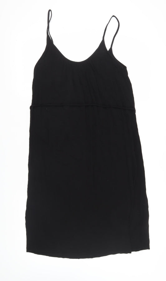 H&M Women's Black Slip Dress, Size 10, Casual Summer