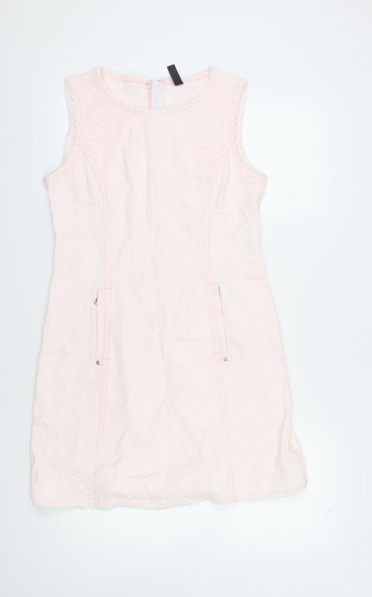 Marc Cain Women's Pink Shift Dress Size 12