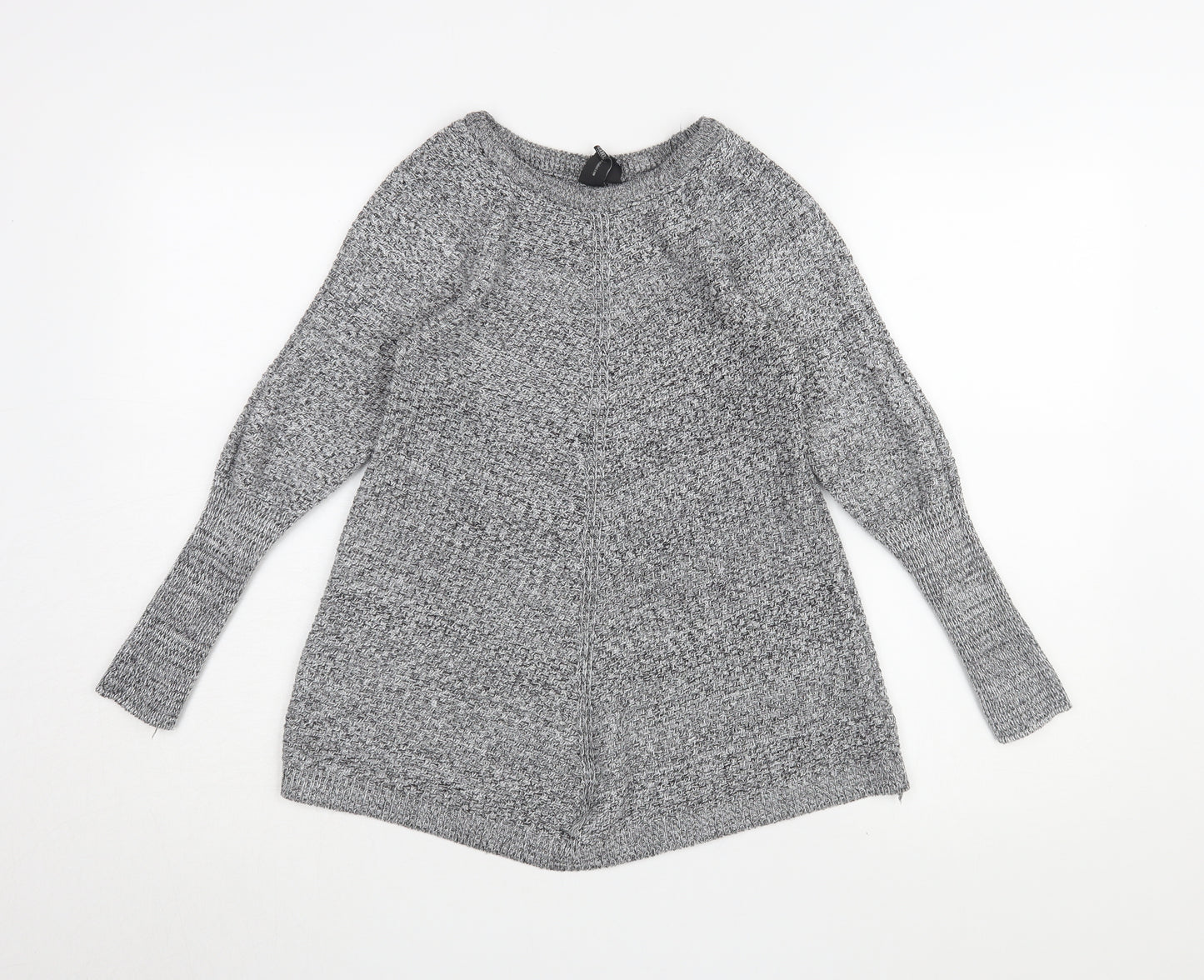 Izabel London Women's Grey Pullover Jumper, Size 10/12