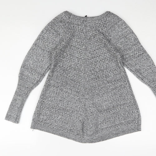 Izabel London Women's Grey Pullover Jumper, Size 10/12