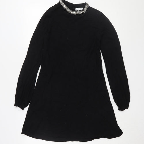 Warehouse Women's Black Shift Dress Size 12 Party