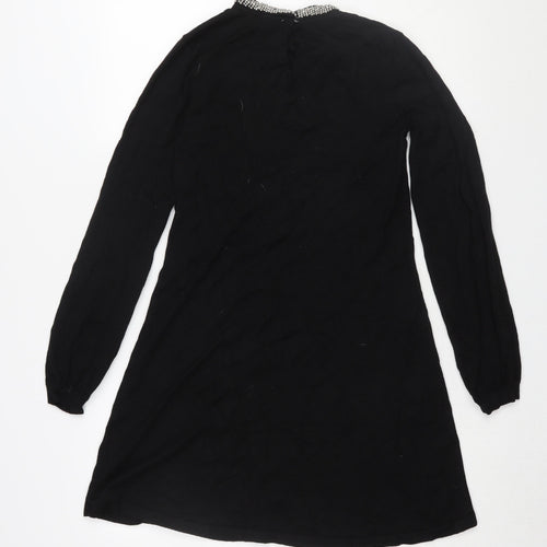 Warehouse Women's Black Shift Dress Size 12 Party