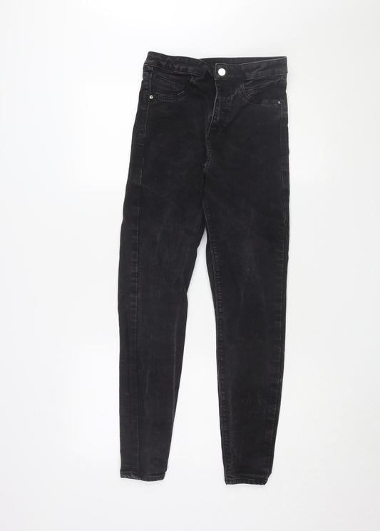 River Island Women's Black Skinny Jeans Size 12