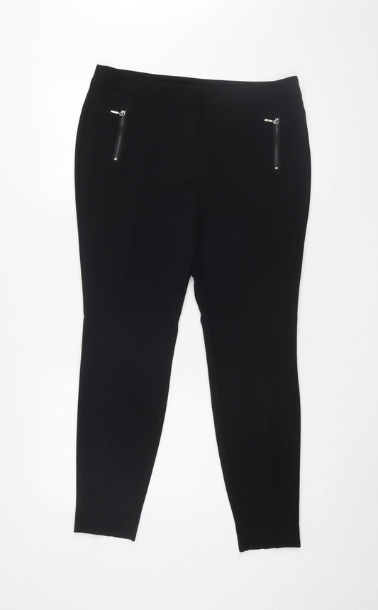 Next Women's Black Jegging Trousers Size 12