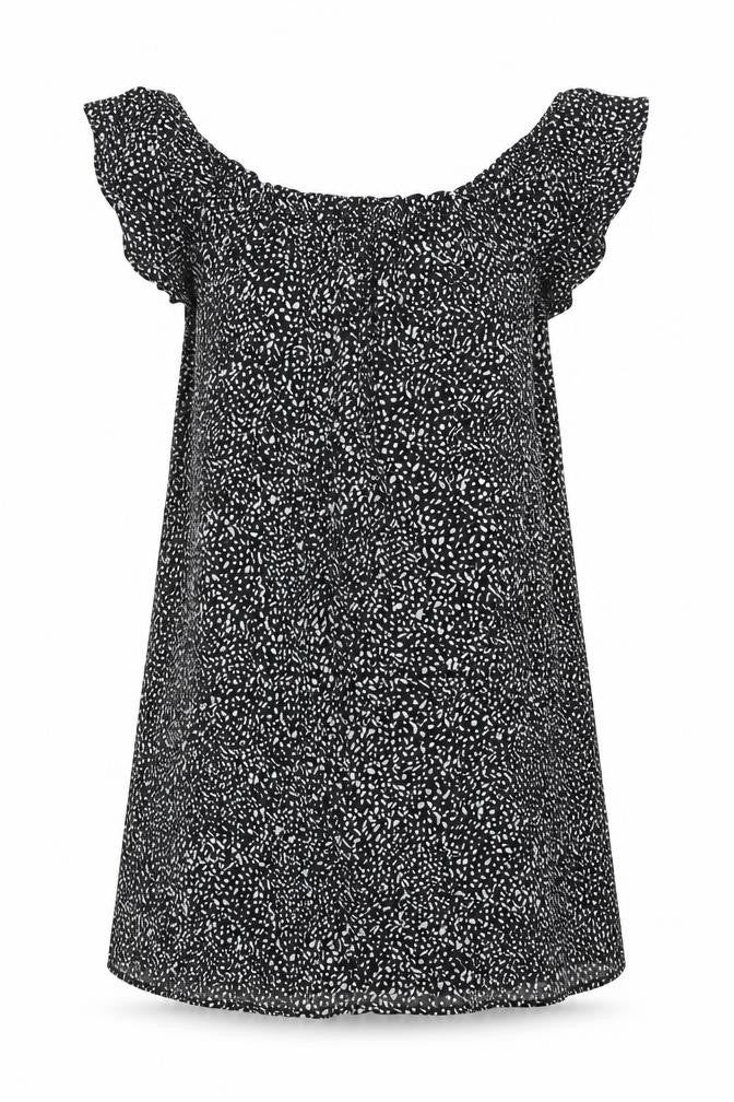 Front view of Jeff & Co Women's Black Dress, size 10
