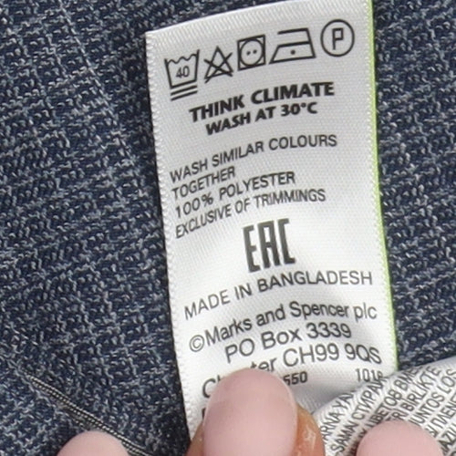 Marks and Spencer Men's Blue Dress Pants Size 36