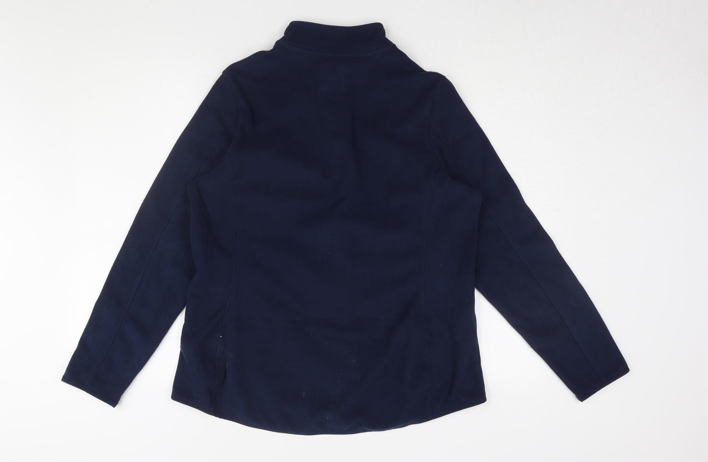 Marks and Spencer Women's Blue Full Zip Jacket Size 16