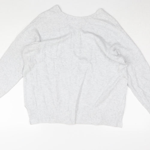 Rachel Zoe Women's Ivory XL Pullover Jumper