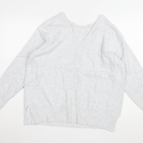 Rachel Zoe Women's Ivory XL Pullover Jumper