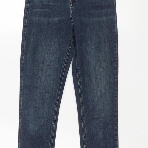 Topshop Women's Blue Skinny Jeans Size 10