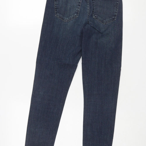 Topshop Women's Blue Skinny Jeans Size 10