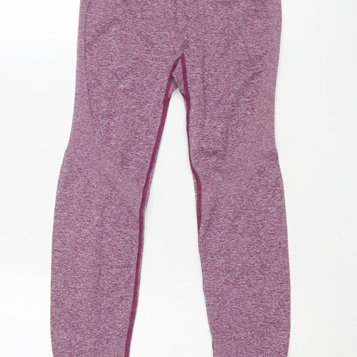 URB Sport Women's Purple Compression Leggings M
