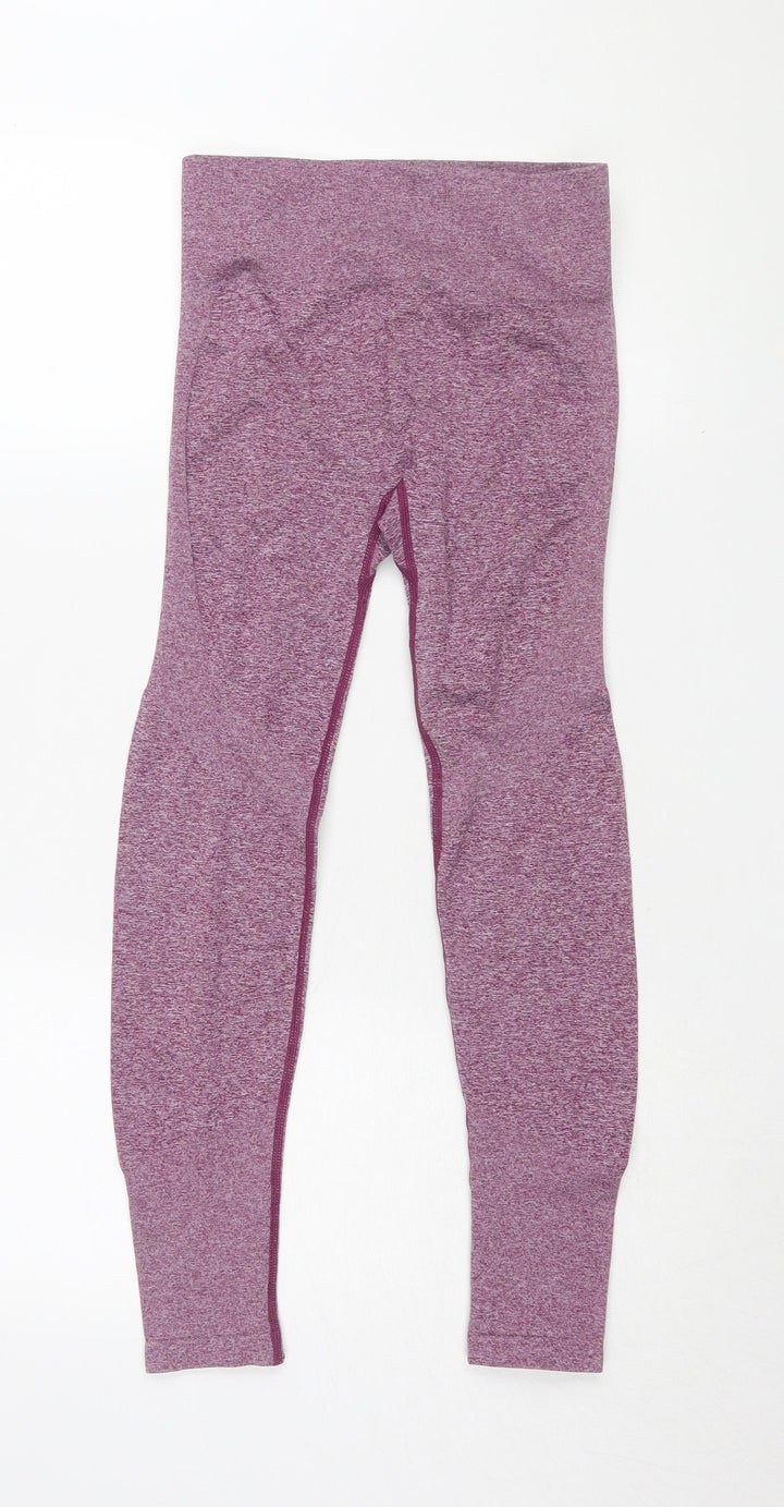 URB Sport Women's Purple Compression Leggings M