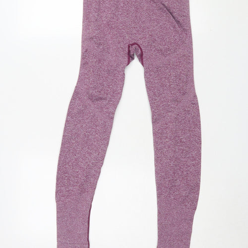 URB Sport Women's Purple Compression Leggings M