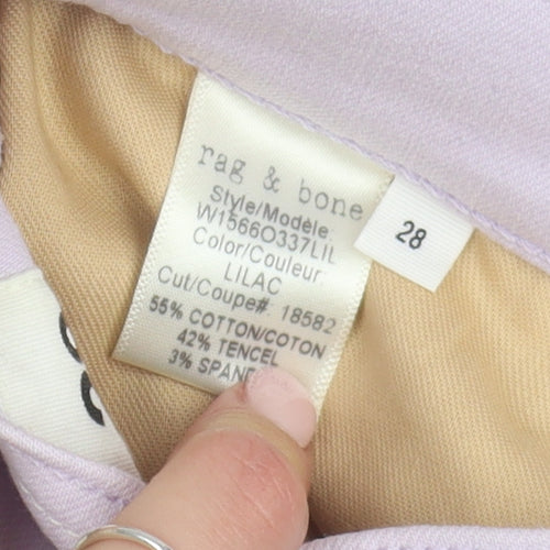 Rag & Bone Women's Purple Skinny Jeans Size 28
