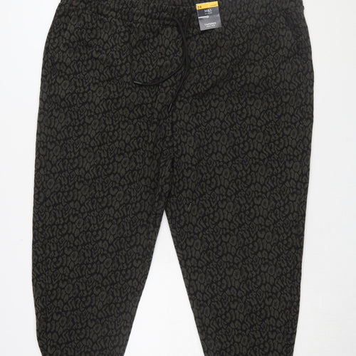 Marks and Spencer Women's Jogger Trousers, Size 24, Black