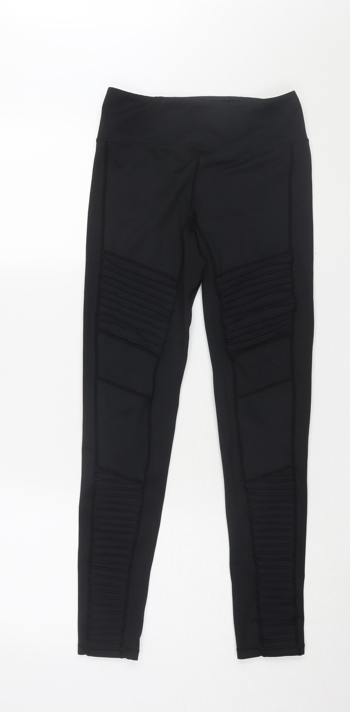 Yoga Leggs Women's Black Stretch Leggings, Size S