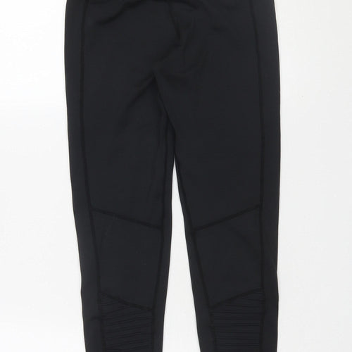 Yoga Leggs Women's Black Stretch Leggings, Size S