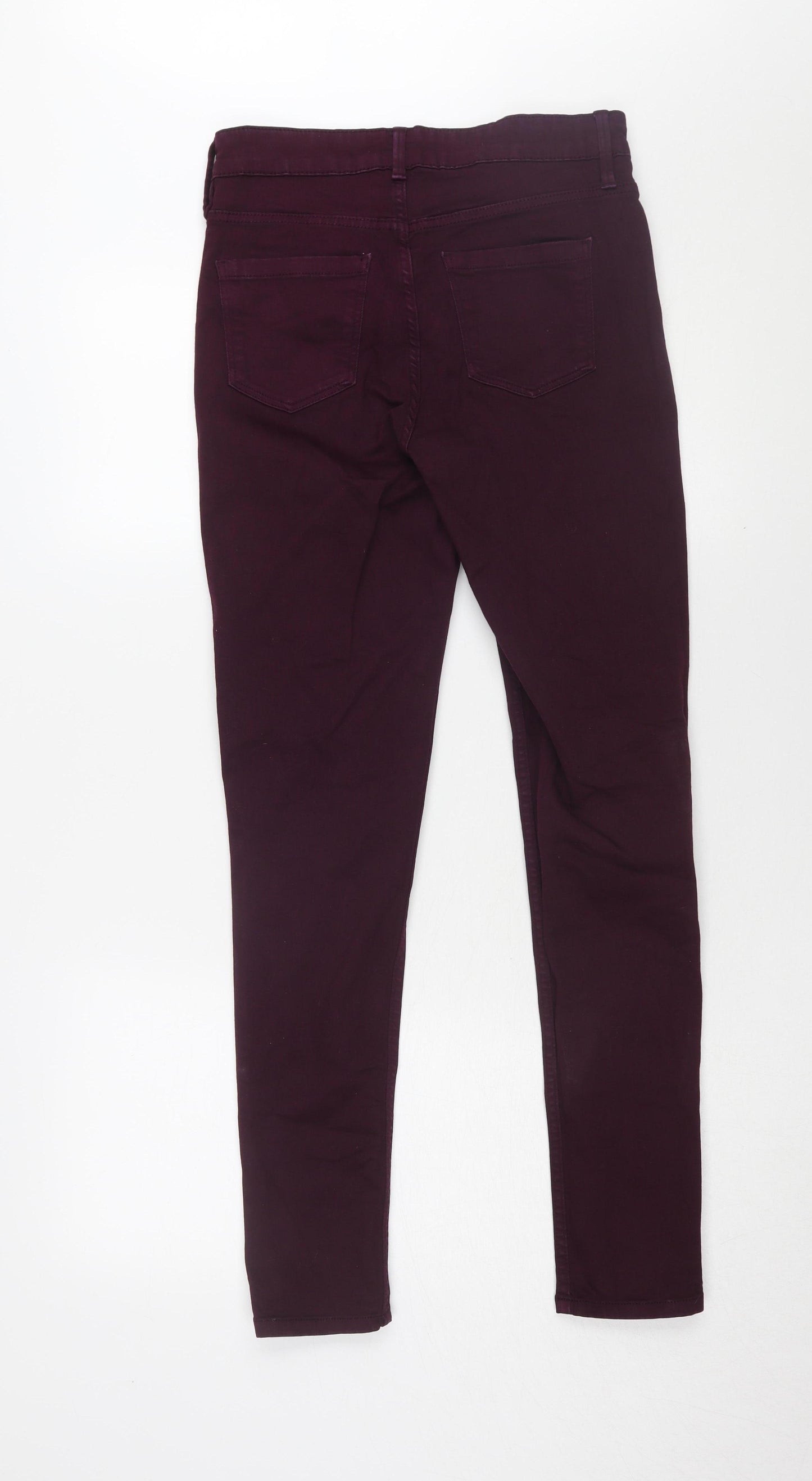 Oasis Women's Purple Skinny Jeans Size 10