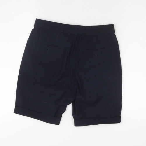 H&M Men's Black Slim Fit Chino Shorts - Size S