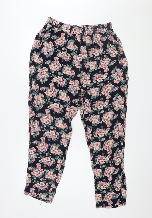 ASOS Petite Women's Floral Trousers Size 12