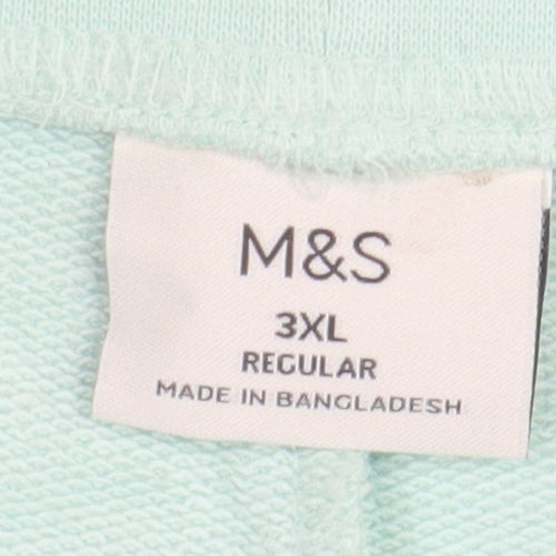 Marks and Spencer Green Sweat Shorts 3XL