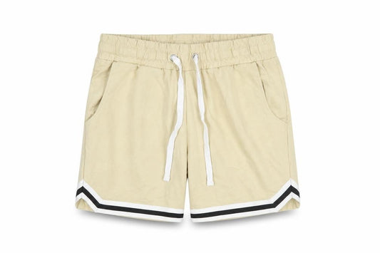 boohooMAN Men's Beige Sweat Shorts, Size S, Summer