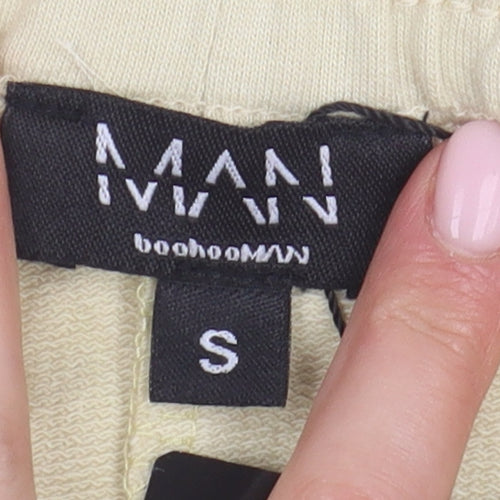 boohooMAN Men's Beige Sweat Shorts, Size S, Summer