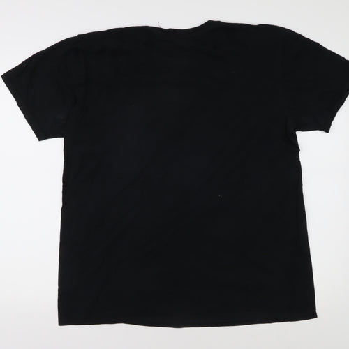 Dead Mans Fingers Men's Black Skull Graphic XL T-Shirt