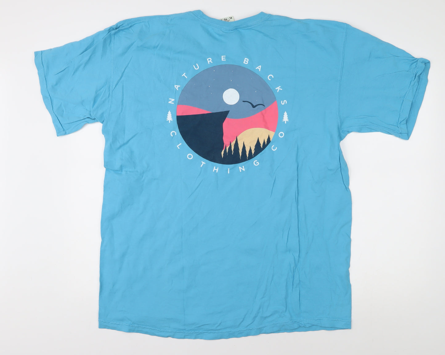 Comfort Colors Men's Blue Nature XL T-Shirt