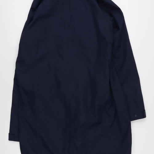 Rohan Unisex Adults Blue Long Rain Coat M