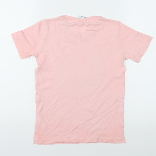 Hype Girls Pink Sequin Graphic Print T-Shirt 9-10 Years