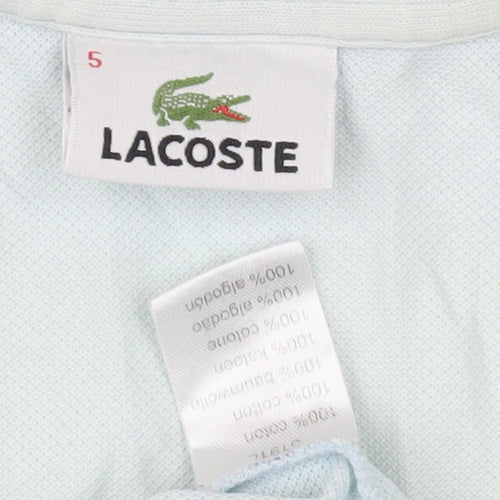 Lacoste Unisex Blue Polo Shirt L - Casual & Breathable