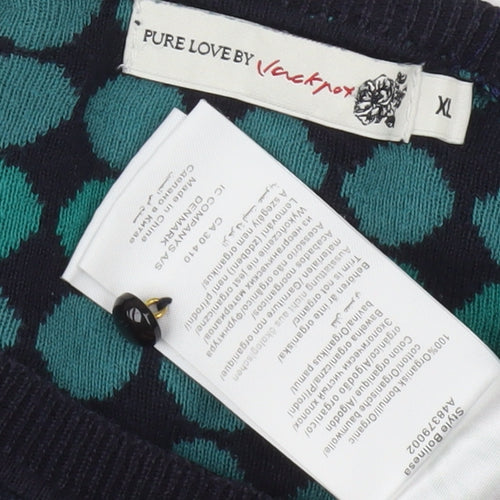 Pure Love Women’s Geometric Cardigan XL
