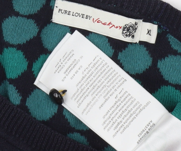 Pure Love Women’s Geometric Cardigan XL