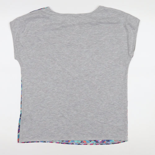 Oliver Bonas Women's Multicoloured Geometric T-Shirt