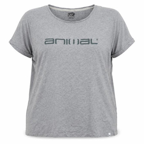 Animal Women's Grey Casual T-Shirt Size 22