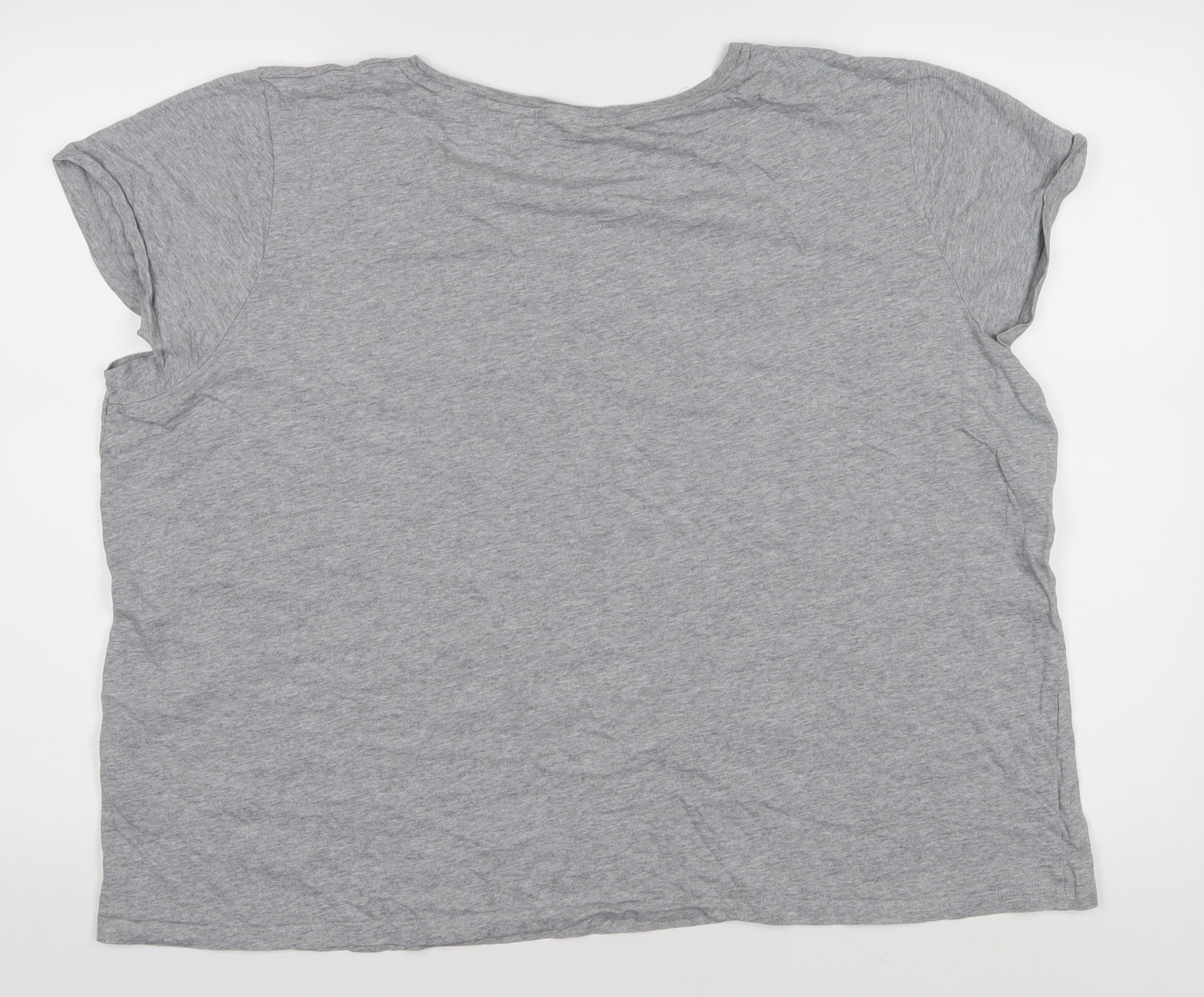Animal Women's Grey Casual T-Shirt Size 22
